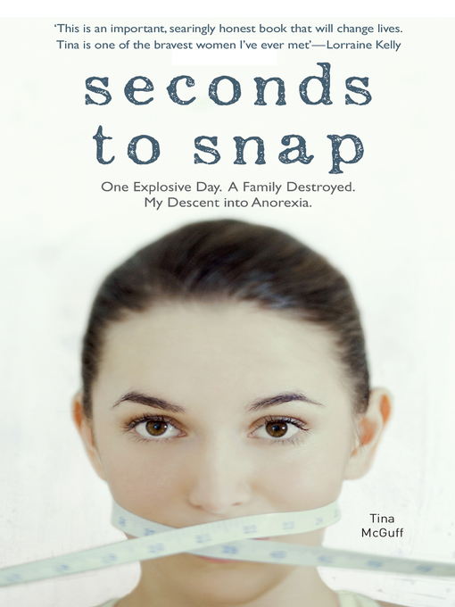 Title details for Seconds to Snap--One Explosive Day. a Family Destroyed. My Descent into Anorexia. by Tina McGuff - Available
